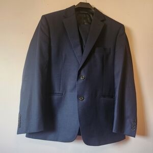 Lauren Ralph Lauren Men's Blue Wool Blend Suit Size 42S EUC